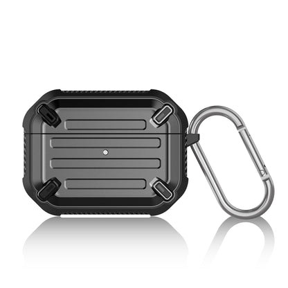 Wireless Earphones Shockproof Sharp Sword Armor Silicone Protective Case, For AirPods Pro��������...