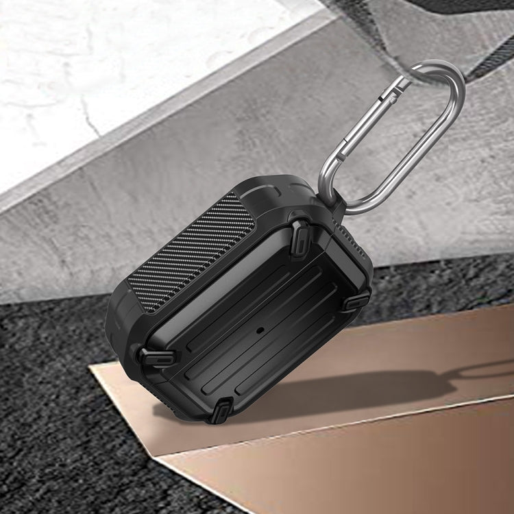 Wireless Earphones Shockproof Sharp Sword Armor Silicone Protective Case, For AirPods Pro��������...