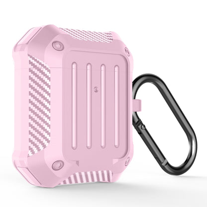 Wireless Earphones Shockproof Carbon Fiber Luggage TPU Protective Case, For AirPods 1/2����������...