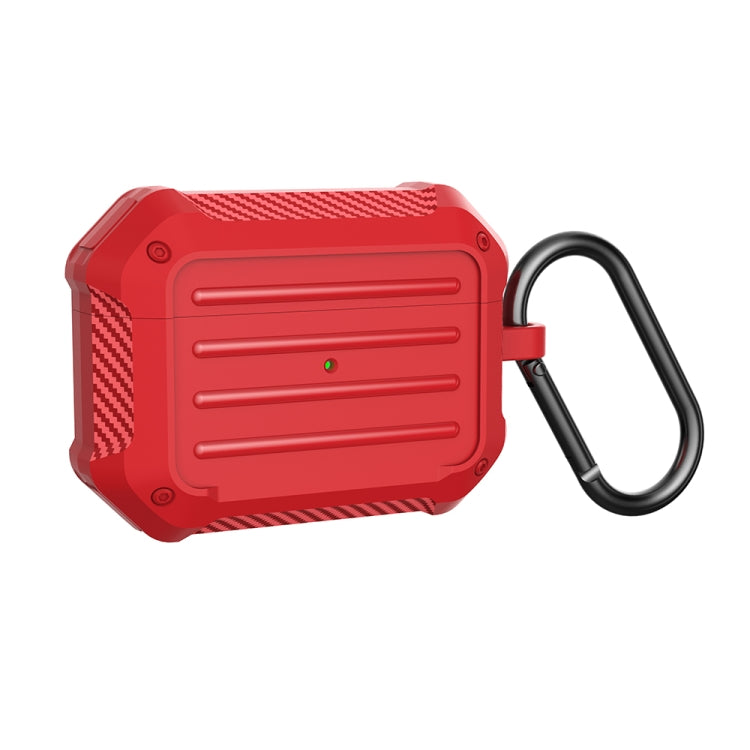 Wireless Earphones Shockproof Carbon Fiber Luggage TPU Protective Case, For AirPods 1/2����������...