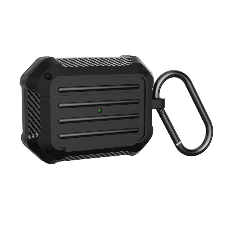 Wireless Earphones Shockproof Carbon Fiber Luggage TPU Protective Case, For AirPods 1/2����������...