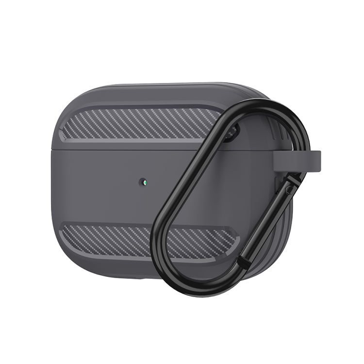 Wireless Earphones Shockproof Carbon Fiber Armor TPU Protective Case, For AirPods 1/2������������...