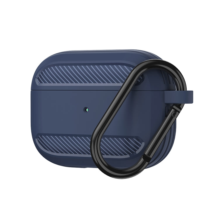 Wireless Earphones Shockproof Carbon Fiber Armor TPU Protective Case, For AirPods 1/2������������...