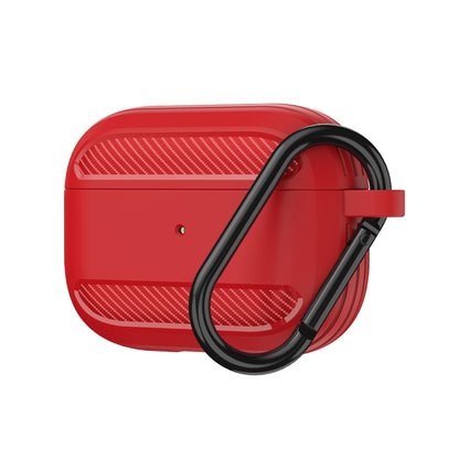 Wireless Earphones Shockproof Carbon Fiber Armor TPU Protective Case, For AirPods 1/2������������...
