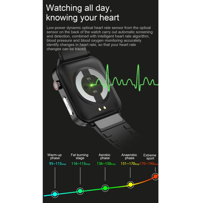 E86 1.7 inch TFT Color Screen IP68 Waterproof Smart Watch, Support Blood Oxygen Monitoring / Body...