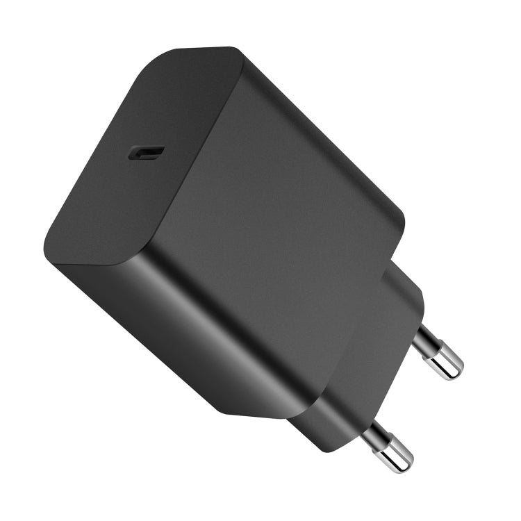 XY PD 25W USB-C / Type-C Single-port Travel Charger for Samsung Devices Fast Charging, EU Plug