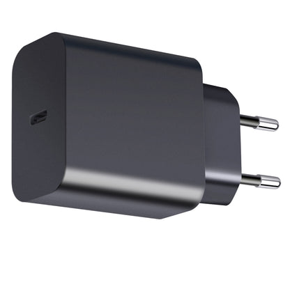 XY PD 25W USB-C / Type-C Single-port Travel Charger for Samsung Devices Fast Charging, EU Plug