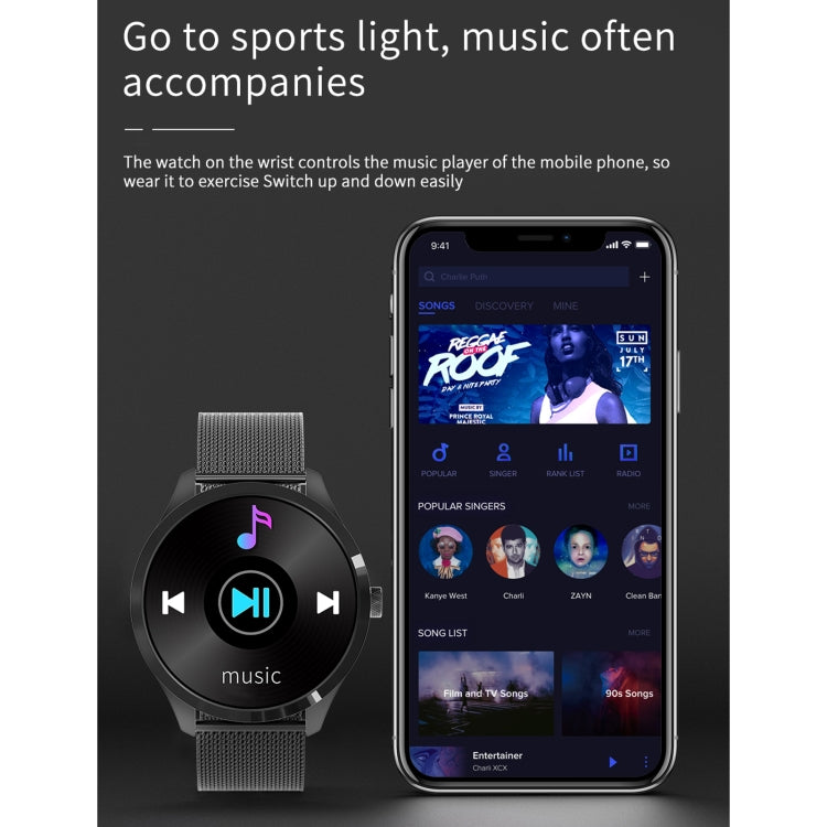 Q9L 1.28 inch IPS Color Screen Smart Watch