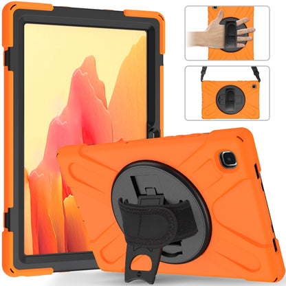 Shockproof Colorful Silicone + PC Protective Case with Holder & Shoulder Strap & Hand Strap