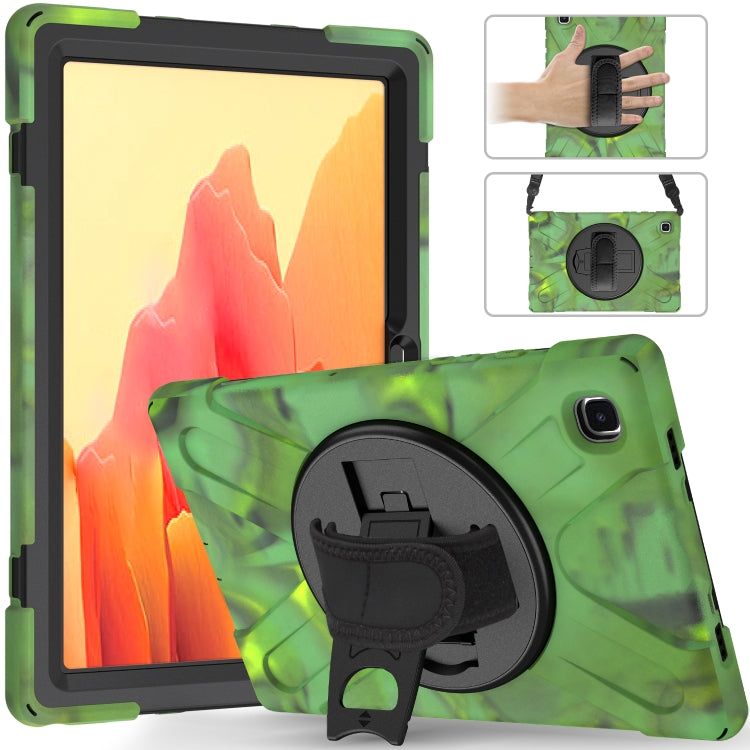 Shockproof Colorful Silicone + PC Protective Case with Holder & Shoulder Strap & Hand Strap
