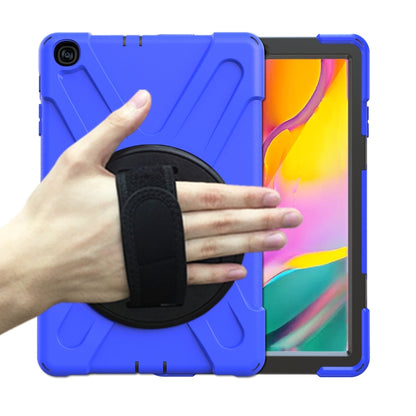 Shockproof Colorful Silicone + PC Protective Case with Holder & Shoulder Strap & Hand Strap