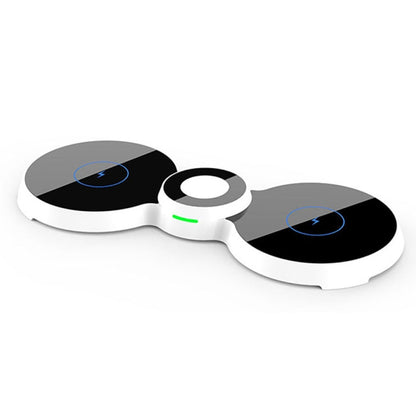H20 15W 3 in 1 Glasses-shaped Magnetic Wireless Charger