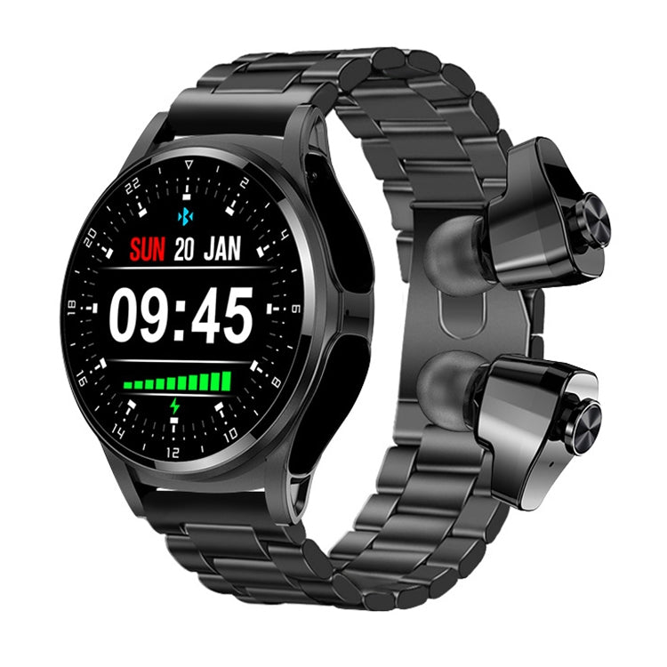 GT69 1.3 inch Touch Screen Bluetooth Earphone Smart Watch