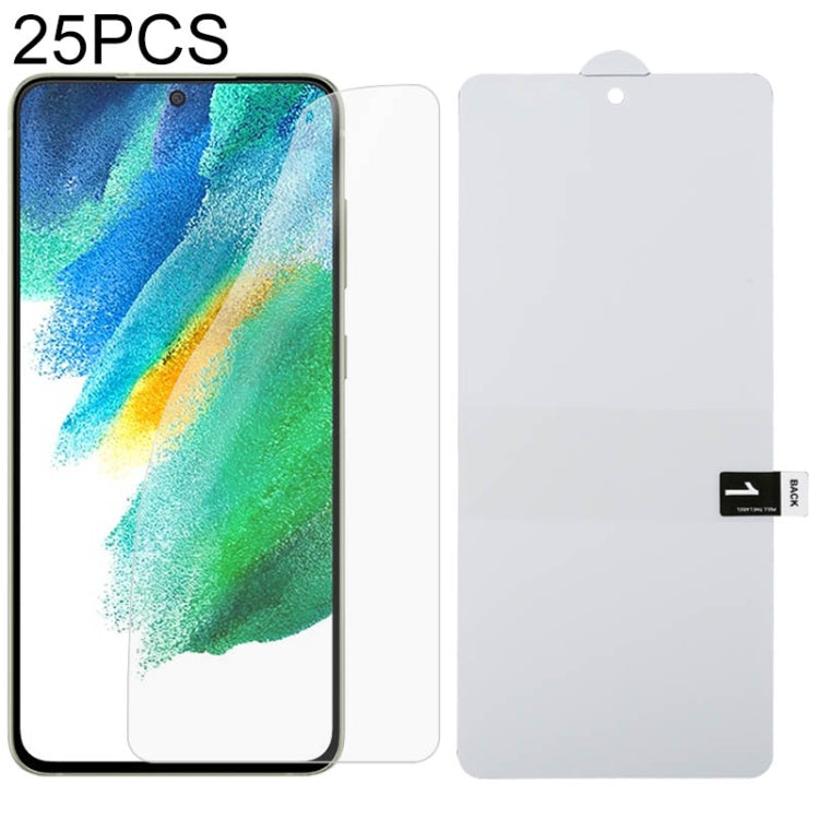 25 PCS Full Screen Protector Explosion-proof Front Hydrogel Film, For Samsung Galaxy A22 4G (25 P...