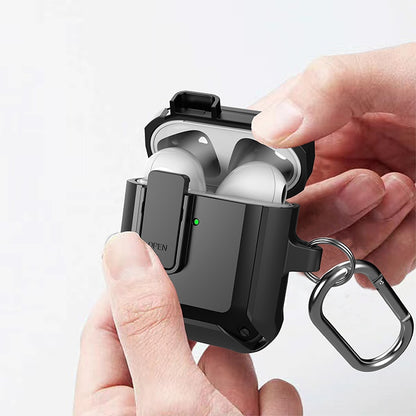 Wireless Earphones Shockproof Bumblebee Silicone Protective Case with Switch, For AirPods 1/2����...
