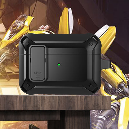 Wireless Earphones Shockproof Bumblebee Silicone Protective Case with Switch, For AirPods 1/2����...
