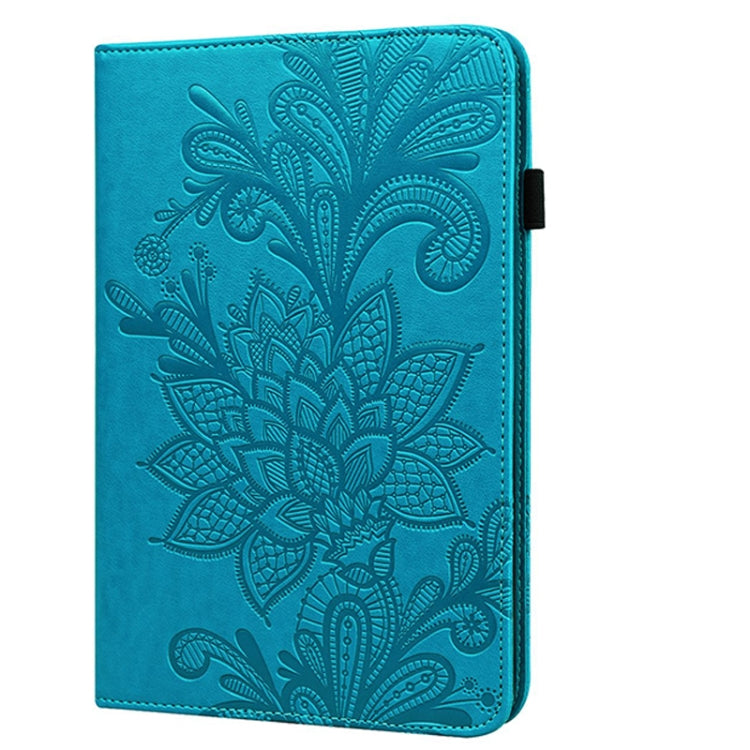Lace Flower Embossing Pattern Horizontal Flip Leather Case with Holder & Card Slots & Wallet & Ph...
