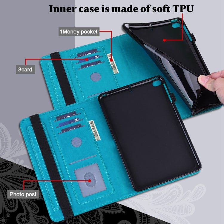 Lace Flower Embossing Pattern Horizontal Flip Leather Case with Holder & Card Slots & Wallet & Ph...