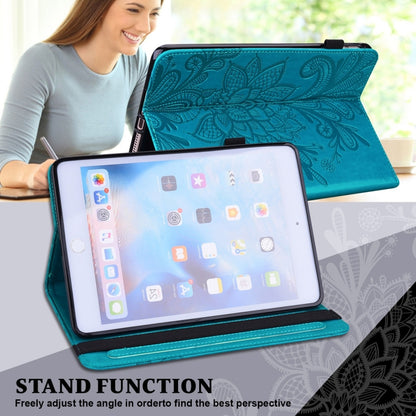 Lace Flower Embossing Pattern Horizontal Flip Leather Case with Holder & Card Slots & Wallet & Ph...