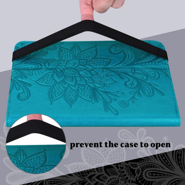 Lace Flower Embossing Pattern Horizontal Flip Leather Case with Holder & Card Slots & Wallet & Ph...