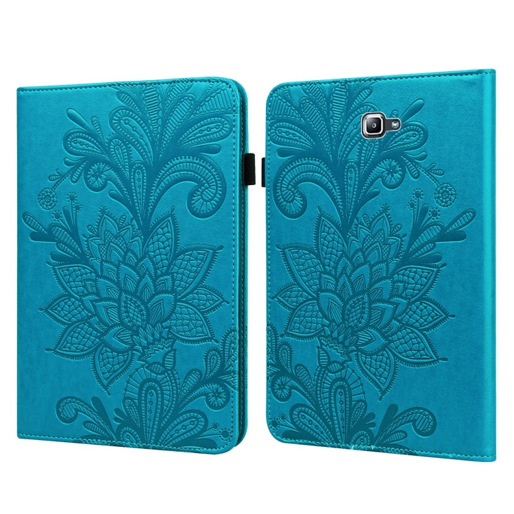 Lace Flower Embossing Pattern Horizontal Flip Leather Case with Holder & Card Slots & Wallet & Ph...