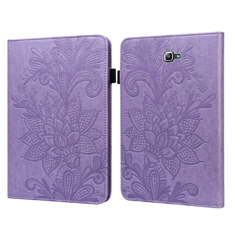 Lace Flower Embossing Pattern Horizontal Flip Leather Case with Holder & Card Slots & Wallet & Ph...