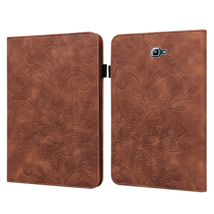 Lace Flower Embossing Pattern Horizontal Flip Leather Case with Holder & Card Slots & Wallet & Ph...