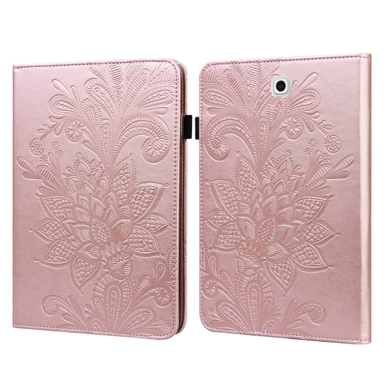 Lace Flower Embossing Pattern Horizontal Flip Leather Case with Holder & Card Slots & Wallet & Ph...