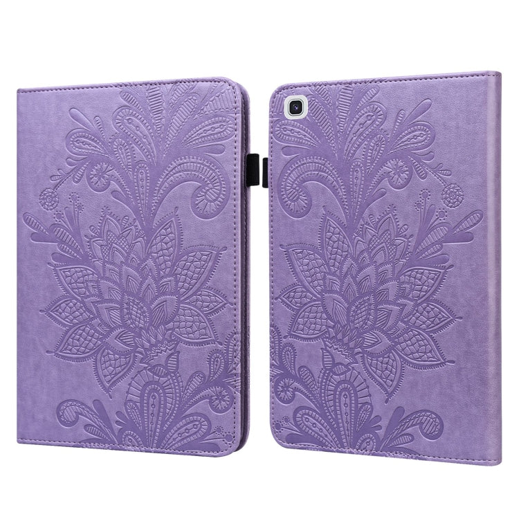 Lace Flower Embossing Pattern Horizontal Flip Leather Case with Holder & Card Slots & Wallet & Ph...