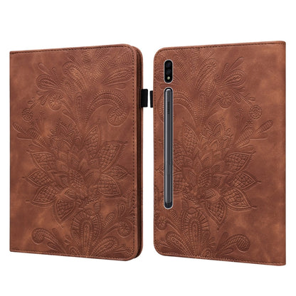 Lace Flower Embossing Pattern Horizontal Flip Leather Case with Holder & Card Slots & Wallet & Ph...