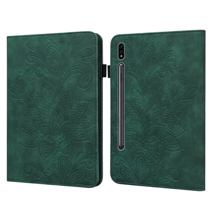 Lace Flower Embossing Pattern Horizontal Flip Leather Case with Holder & Card Slots & Wallet & Ph...