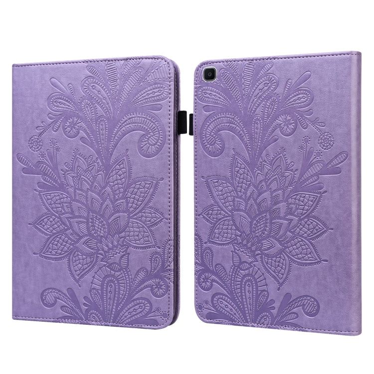 Lace Flower Embossing Pattern Horizontal Flip Leather Case with Holder & Card Slots & Wallet & Ph...