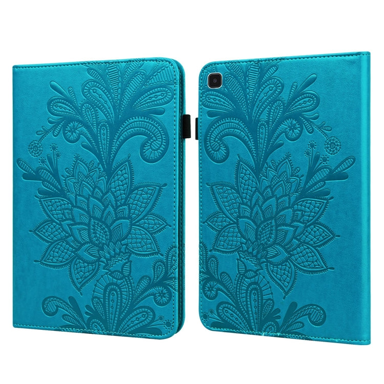 Lace Flower Embossing Pattern Horizontal Flip Leather Case with Holder & Card Slots & Wallet & Ph...