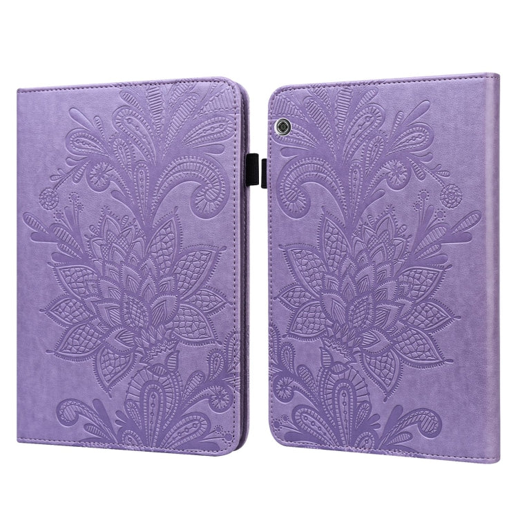 Lace Flower Embossing Pattern Horizontal Flip Leather Case with Holder & Card Slots & Wallet & Ph...