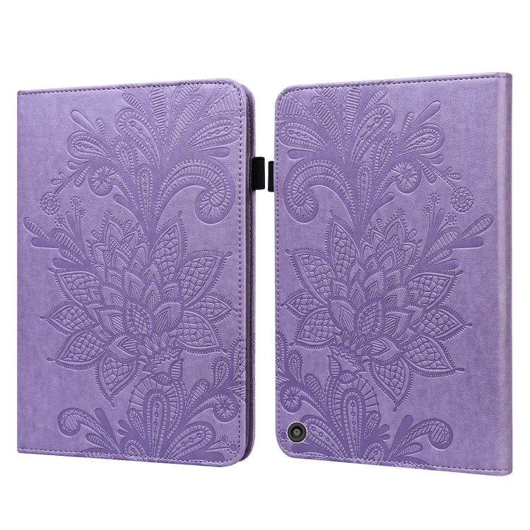 Lace Flower Embossing Pattern Horizontal Flip Leather Case with Holder & Card Slots & Wallet & Ph...