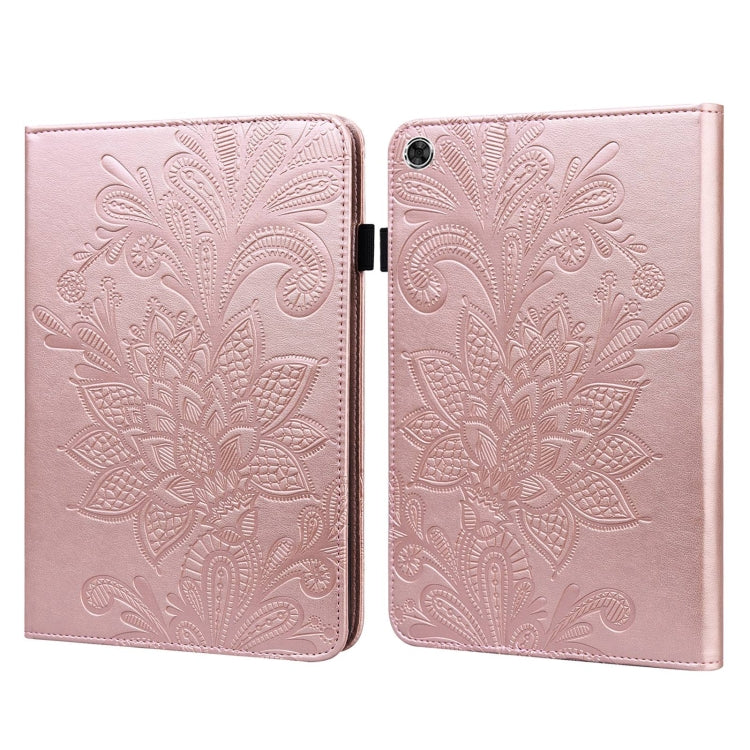 Lace Flower Embossing Pattern Horizontal Flip Leather Case with Holder & Card Slots & Wallet & Ph...