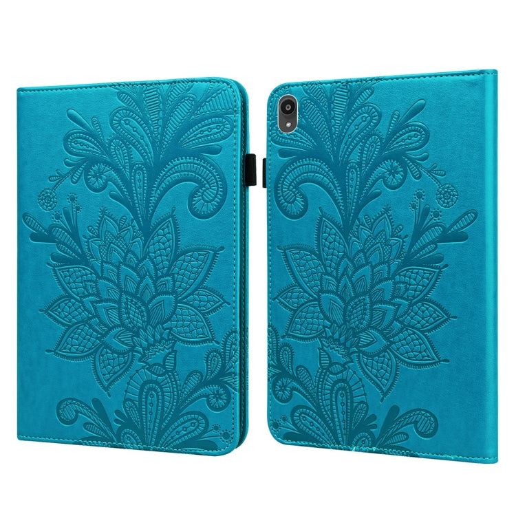 Lace Flower Embossing Pattern Horizontal Flip Leather Case with Holder & Card Slots & Wallet & Ph...