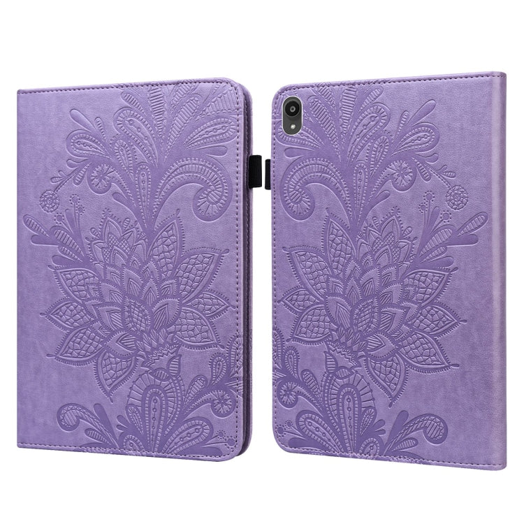 Lace Flower Embossing Pattern Horizontal Flip Leather Case with Holder & Card Slots & Wallet & Ph...