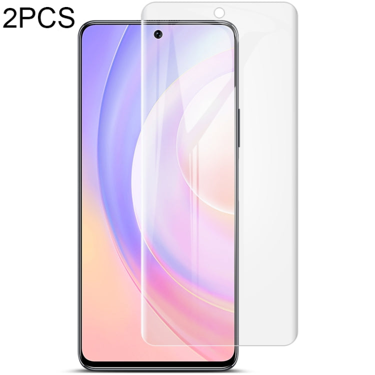 2 PCS IMAK Curved Full Screen Hydrogel Film Front Protector, For Honor 50 5G, For Honor 50 Pro 5G...