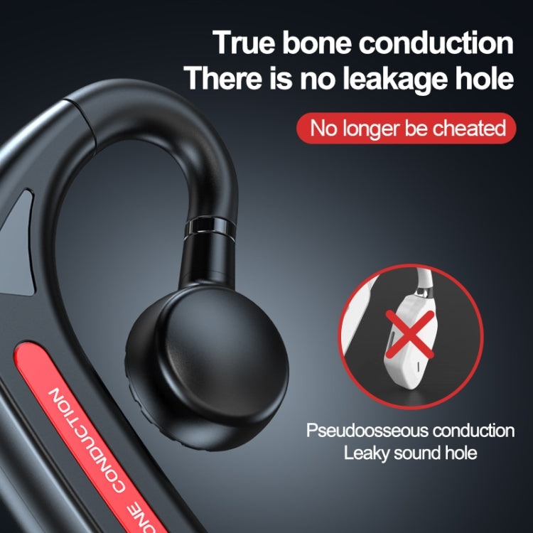 M-618 Bone Conduction Hanging Ear Stereo Bluetooth Headset, M-618 (Black), M-618 (Blue), M-618 (R...