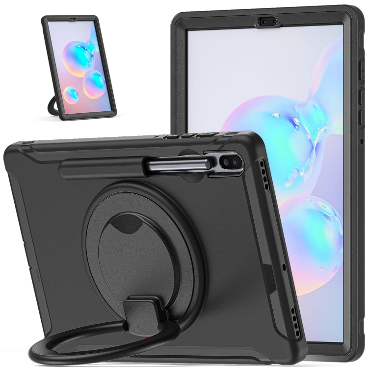 Shockproof TPU + PC Protective Case with 360 Degree Rotation Foldable Handle Grip Holder & Pen Sl...