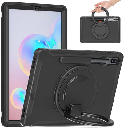 Shockproof TPU + PC Protective Case with 360 Degree Rotation Foldable Handle Grip Holder & Pen Sl...