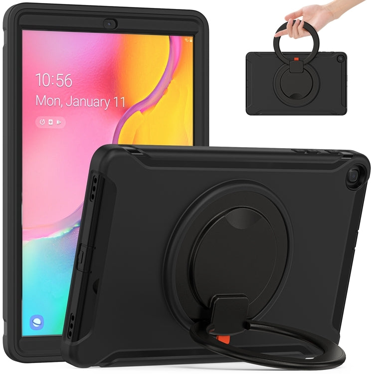 Shockproof TPU + PC Protective Case with 360 Degree Rotation Foldable Handle Grip Holder & Pen Sl...