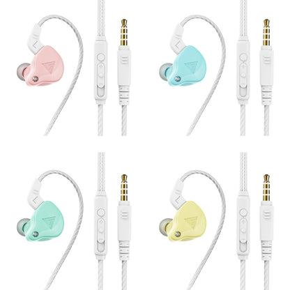 QKZ AK6-X 3.5mm In-Ear Wired Subwoofer Sports Earphone with Microphone, Cable Length: About 1.2m