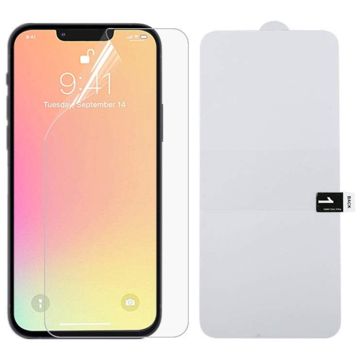 Full Screen Protector Explosion-proof Hydrogel Film For iPhone 16e / 13 / 13 Pro / 14������������...