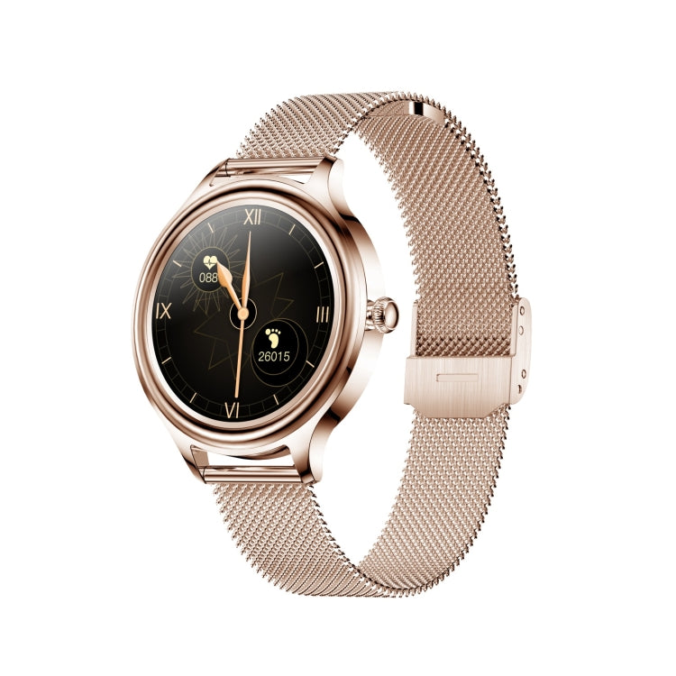 ZX10 1.09 inch HD Color Screen Bluetooth 5.0 IP68 Waterproof Women Smart Watch, Support Sleep Mon...