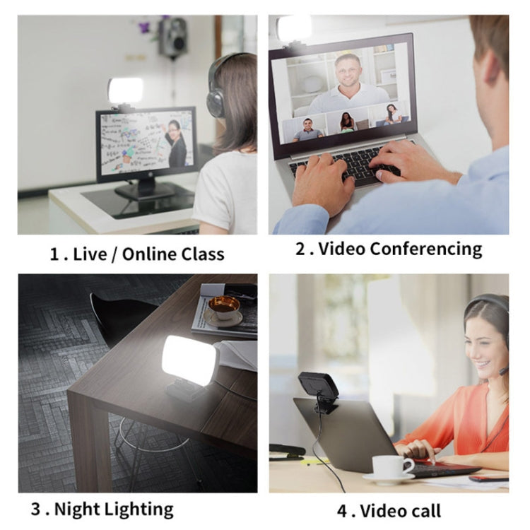 JSK-B1 USB Portable Brightness Adjustable LED Fill Light