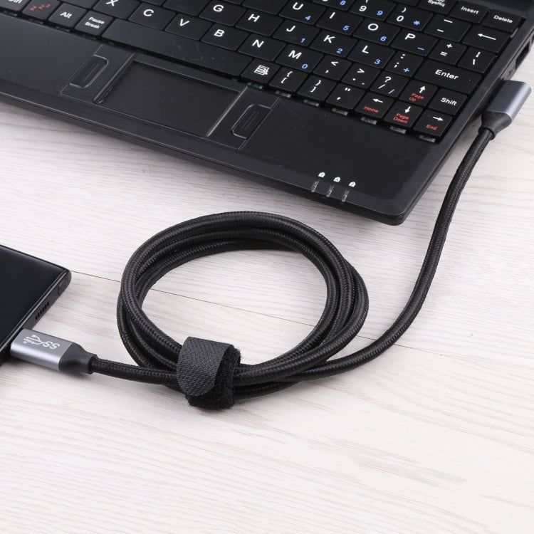USB-C / Type-C Male to USB-C / Type-C Elbow Transmission Data Cable, 0.5m, 1m, 1.5m, 2m, 3m