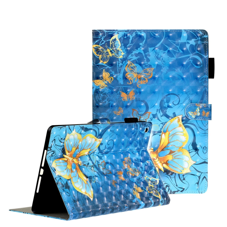 3D Embossing Pattern Horizontal Flip Leather Case with Holder & Card Slots & Wallet