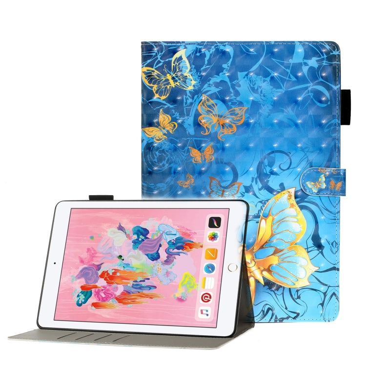 3D Embossing Pattern Horizontal Flip Leather Case with Holder & Card Slots & Wallet